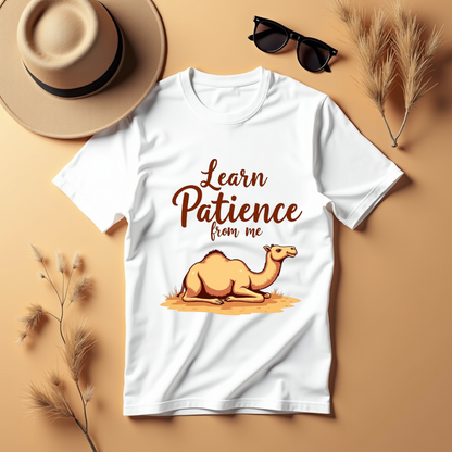 Patience Camel Graphic Softstyle T-Shirt