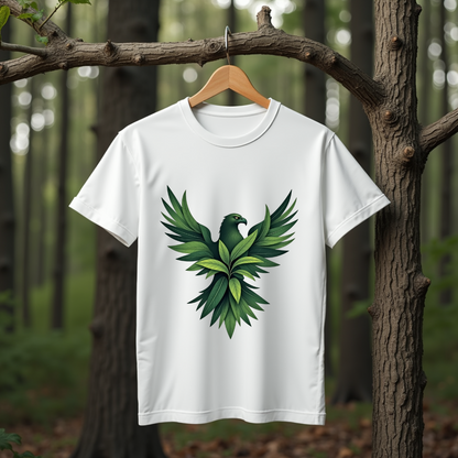 Leafy Eagle Softstyle T-Shirt