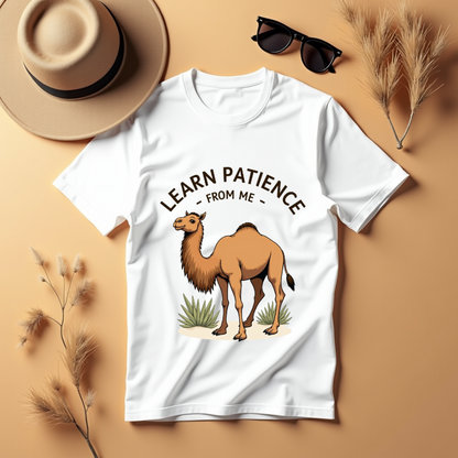 Patience Camel Graphic Softstyle T-Shirt