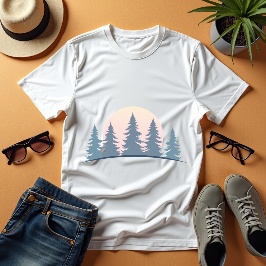 Pine Horizon Softstyle T-Shirt