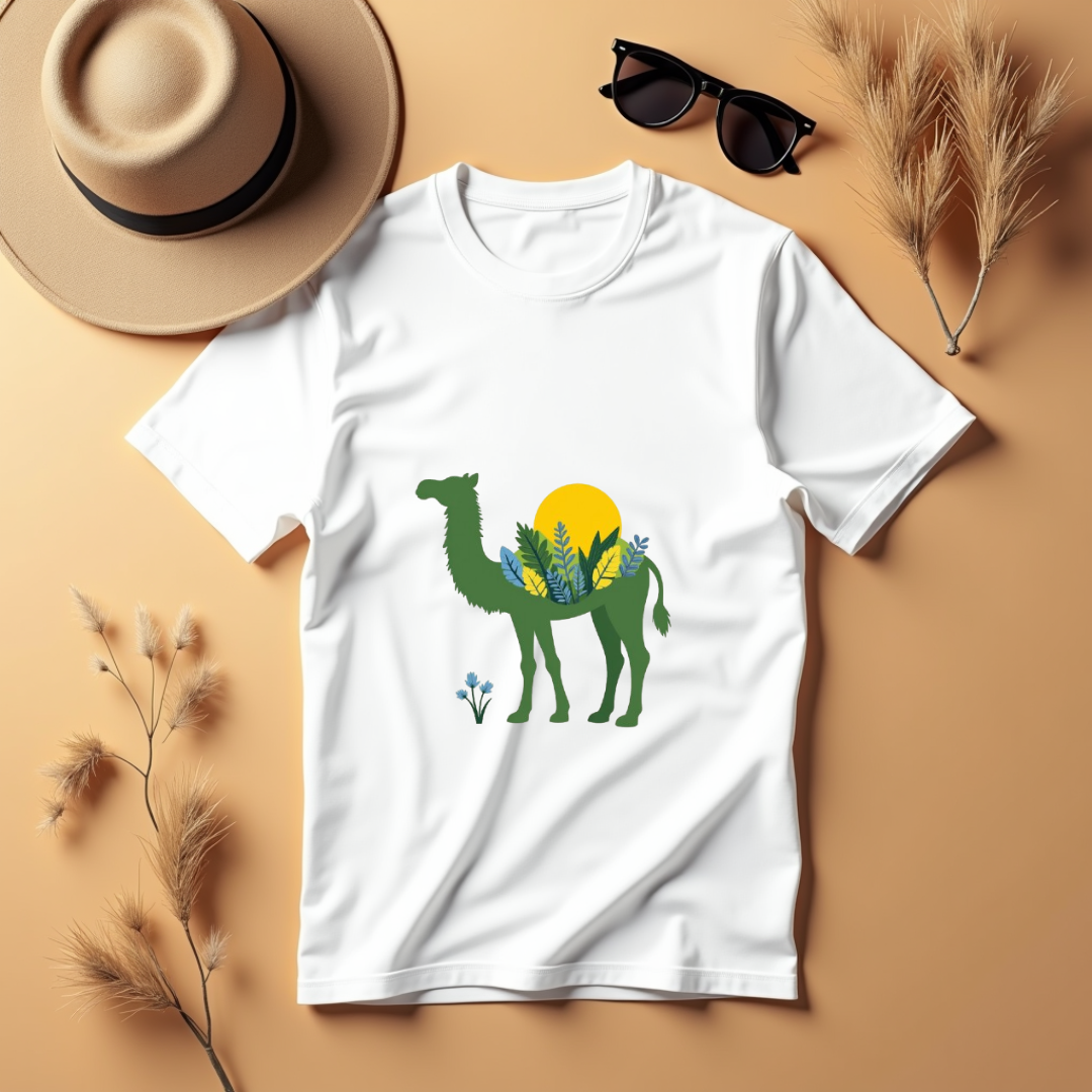 Nature Camel Softstyle T-Shirt