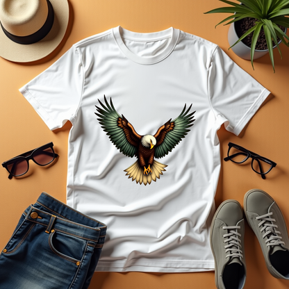 Majestic Flight Eagle Softstyle T-Shirt