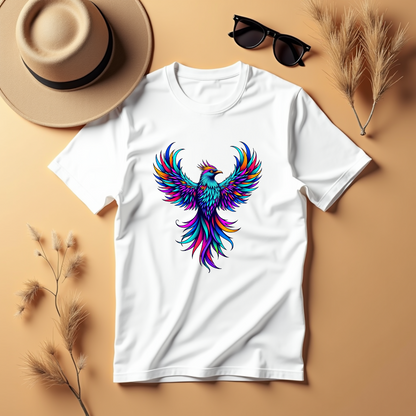 Bird adorned with swirling patterns Softstyle T-Shirt – Birds Lover's