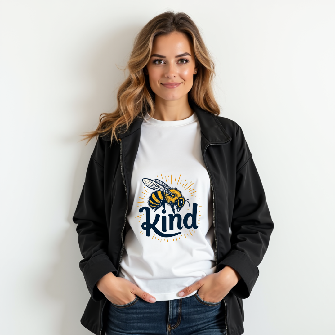 Bee Kind Graphic Softstyle T-Shirt