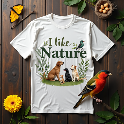 Typography Meets Nature Softstyle T-Shirt –