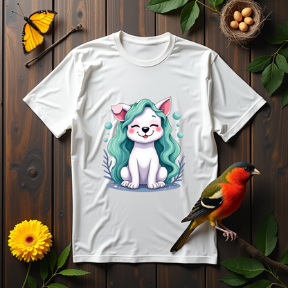 Mermaid Pooch Graphic Softstyle T-Shirt