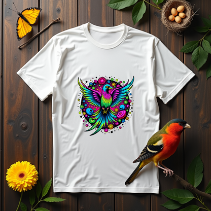 Psyched Bird Softstyle T-Shirt – Birds Lover's