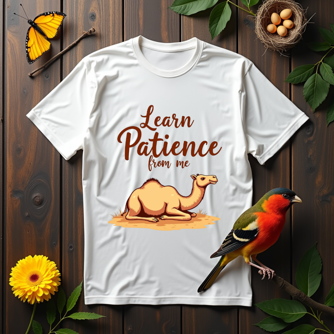 Patience Camel Graphic Softstyle T-Shirt