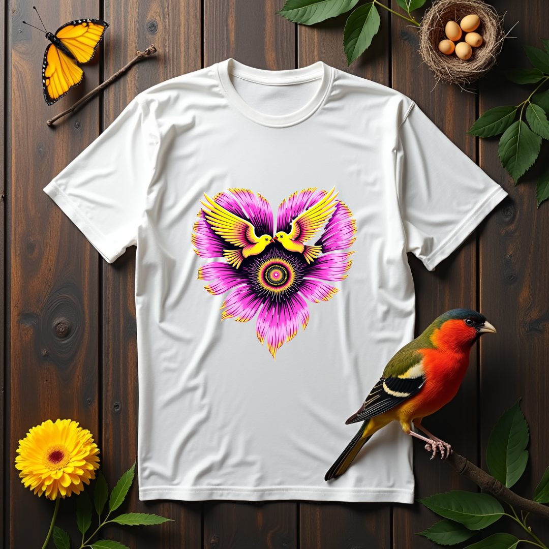 Psychedelic Heart Softstyle T-Shirt