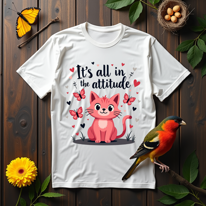 Attitude Cat Softstyle T-Shirt –