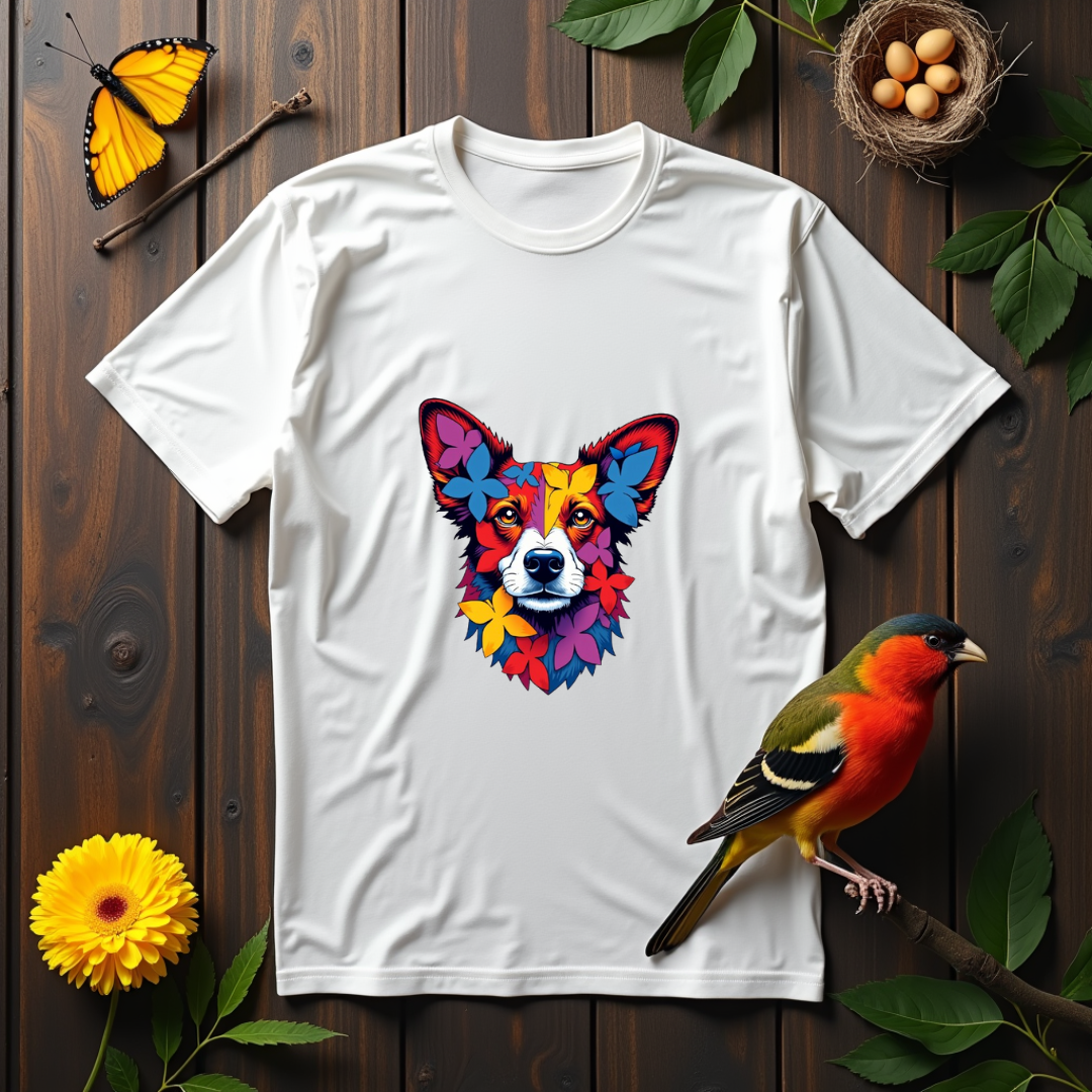 Butterfly Dog Softstyle T-Shirt