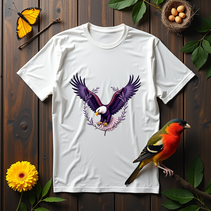 Botanical Eagle Graphic Softstyle T-Shirt