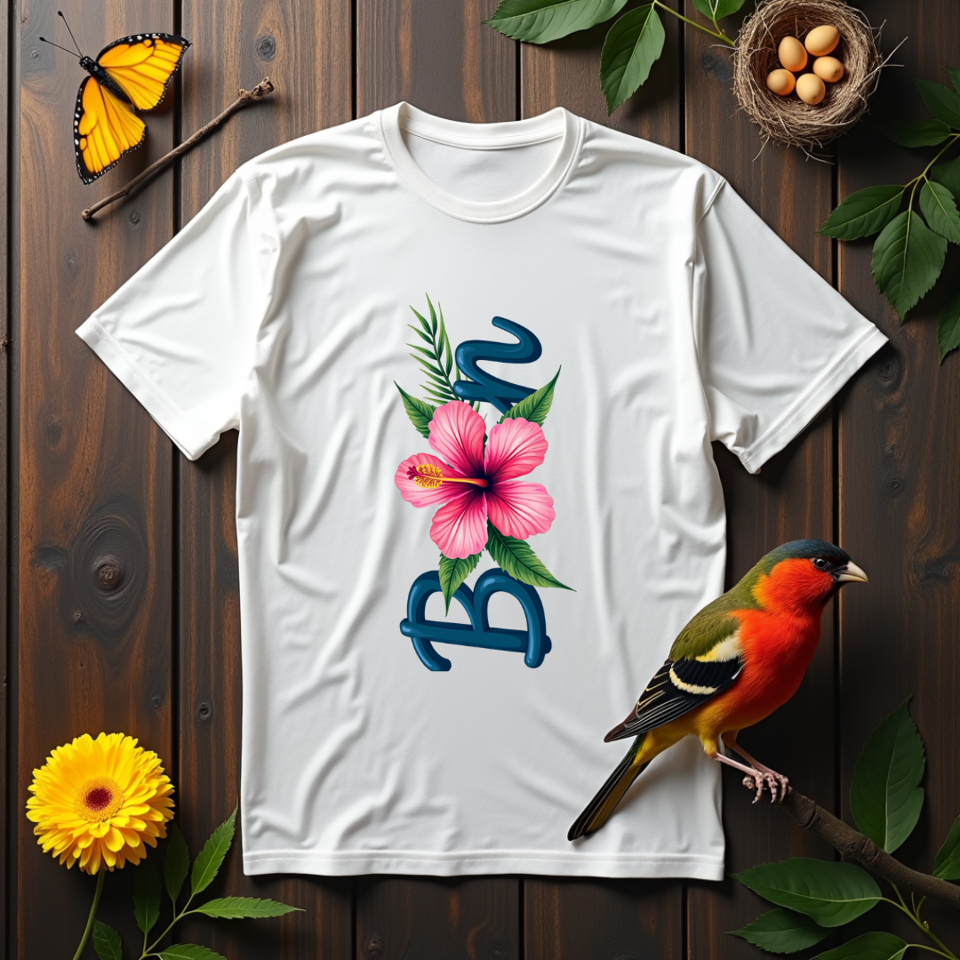 Tropical Born Flower Softstyle T-Shirt –