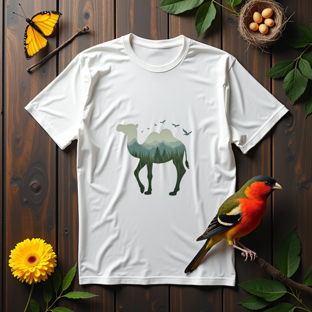 Nature's Came, Birds l Graphic Softstyle T-Shirt