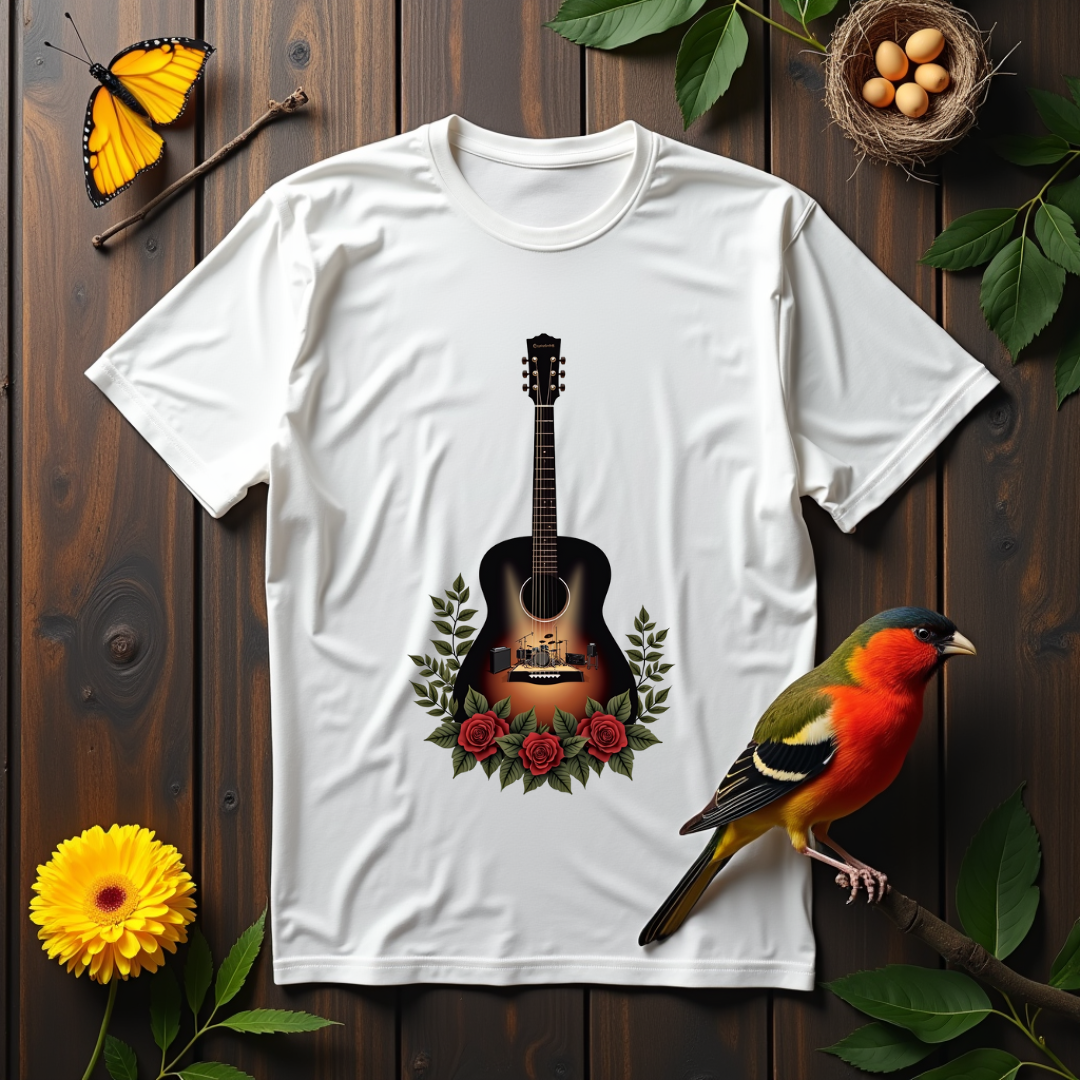 Guitar Roses Softstyle T-Shirt –