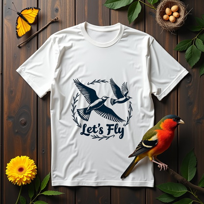 Let's Fly birds Softstyle T-Shirt