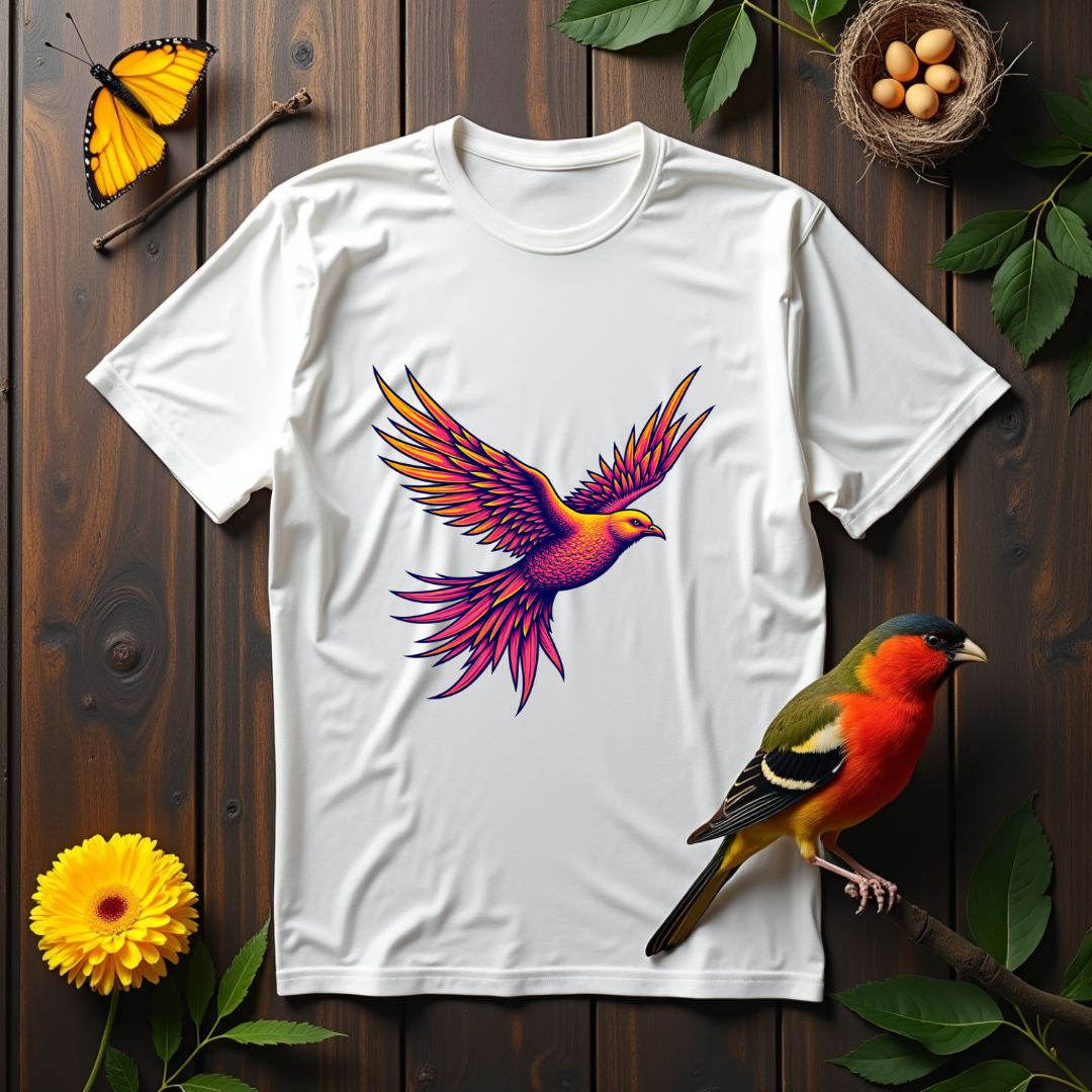 Bird in flight Softstyle T-Shirt – Birds Lover's