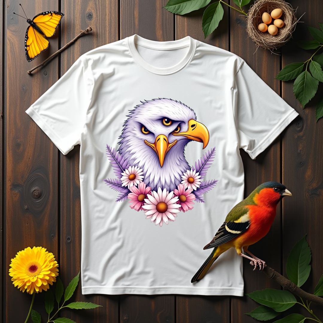 Eeagle heads Graphic Unisex Softstyle T-Shirt – Nature Lover's Apparel