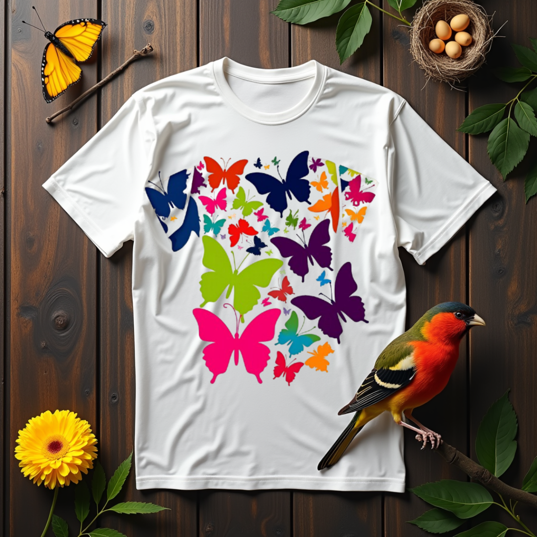 Psychedelic Paws Graphic Softstyle T-Shirt