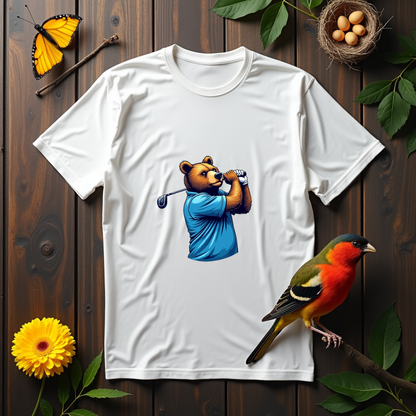 Bear Golfer Softstyle T-Shirt