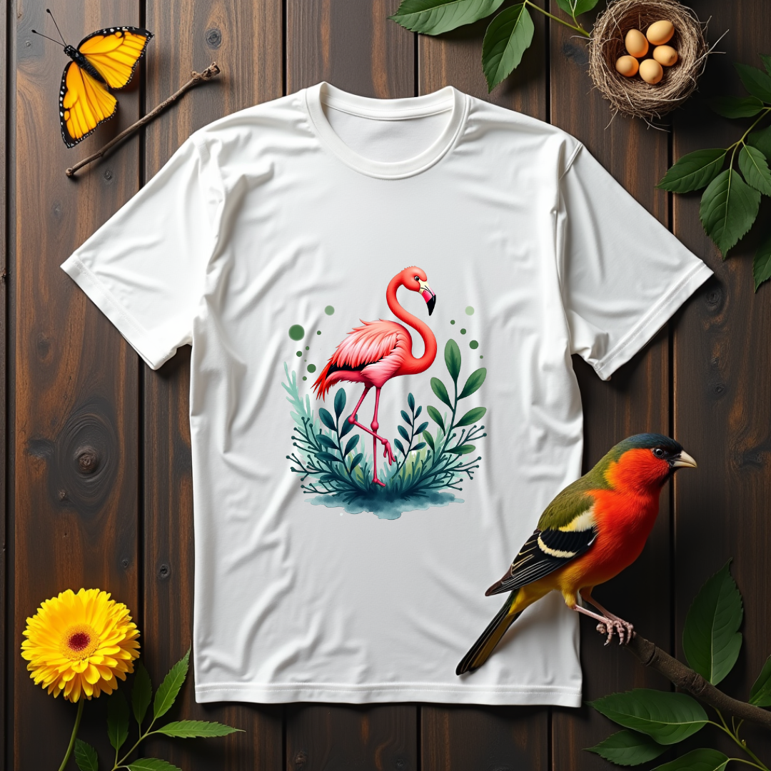 Flamingo Dream Graphic Softstyle T-Shirt