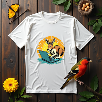 Kangaroo Hustle Graphic Softstyle T-Shirt