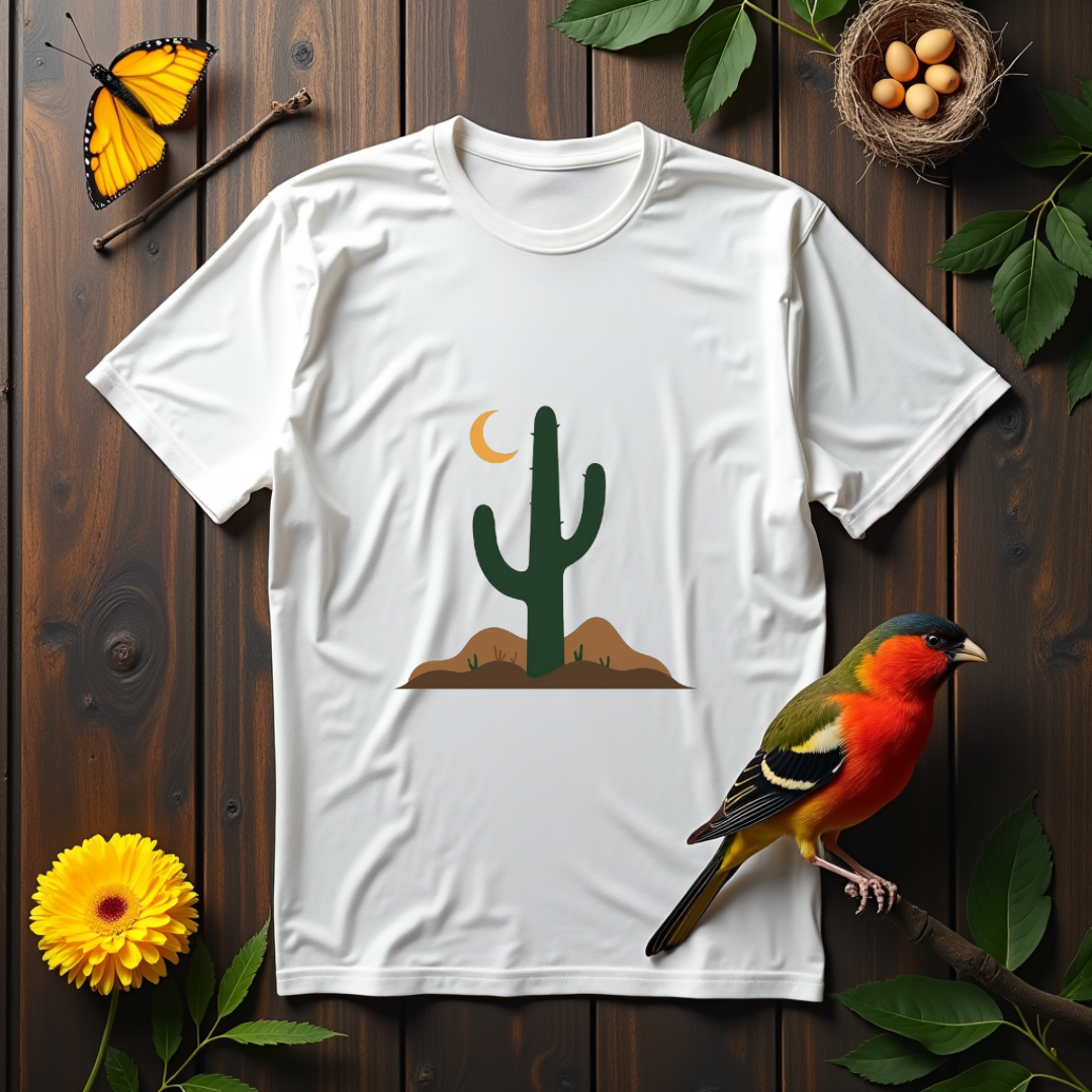 Cactus Moon Softstyle T-Shirt