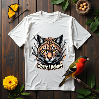 Wild Spirit Graphic Softstyle T-Shirt- Cat Lovers