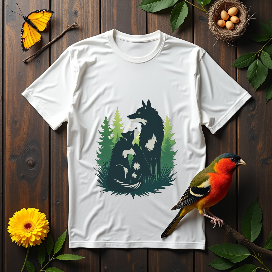 Wolf Nature Graphic Softstyle T-Shirt