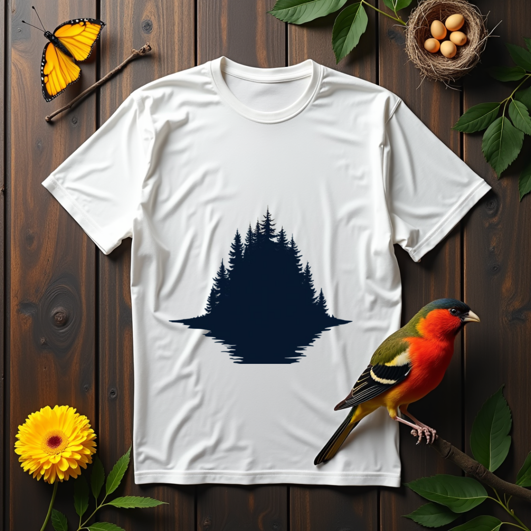 Forest Silhouette Softstyle T-Shirt