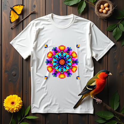 Psychedelic Harmony Graphic Softstyle T-Shirt