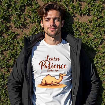 Patience Camel Graphic Softstyle T-Shirt