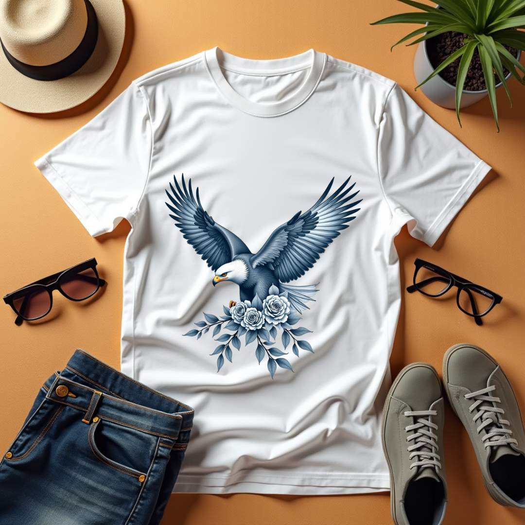 Eagle Blossom Softstyle T-Shirt