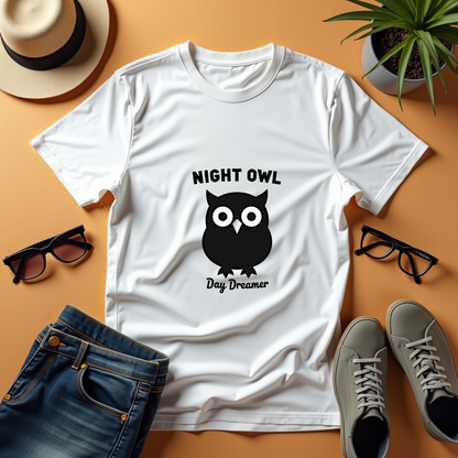 Night Owl Day Dreamer Graphic Softstyle T-Shirt