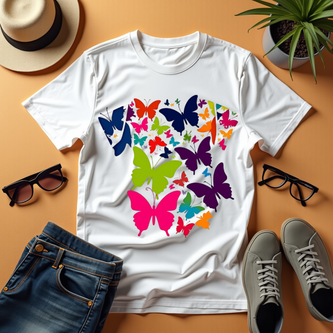 Psychedelic Paws Graphic Softstyle T-Shirt