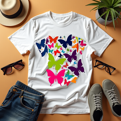 Psychedelic Paws Graphic Softstyle T-Shirt