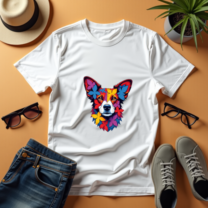 Butterfly Dog Softstyle T-Shirt