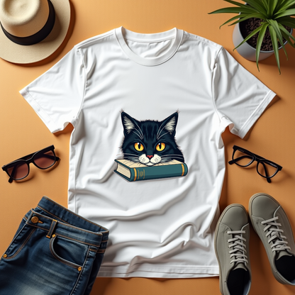 Cat Stare Softstyle T-Shirt