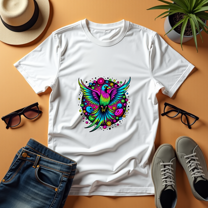 Psyched Bird Softstyle T-Shirt – Birds Lover's