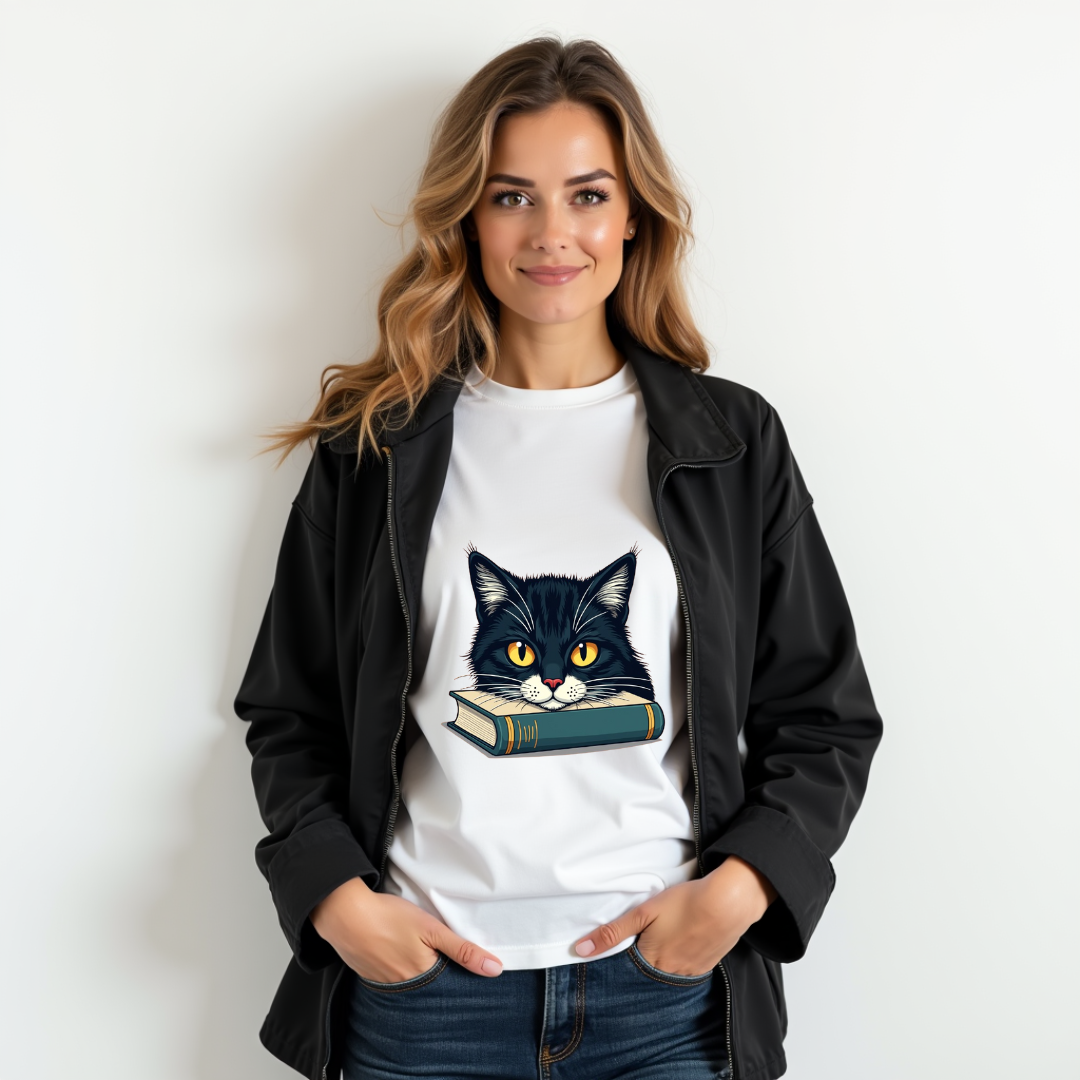 Cat Stare Softstyle T-Shirt