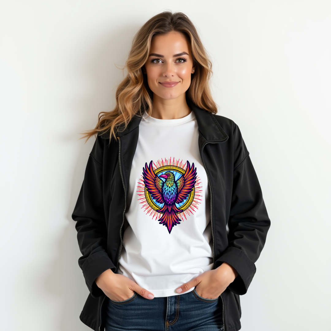 Psychedelic Bird Softstyle T-Shirt – Birds Lover's Apparel