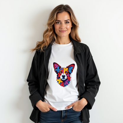 Butterfly Dog Softstyle T-Shirt