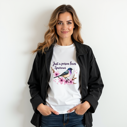 Sparrow Bliss Softstyle T-Shirt – Birds Lover's