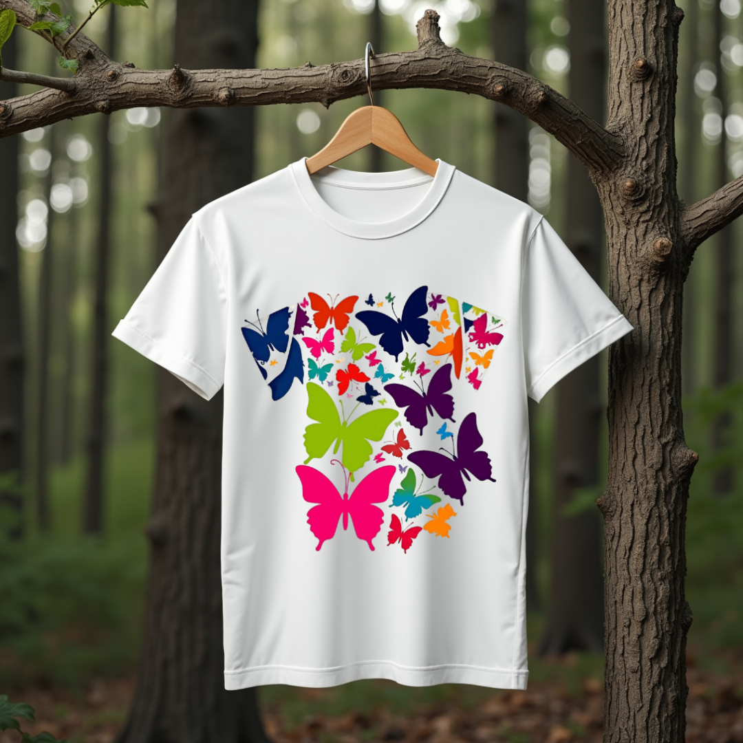 Psychedelic Paws Graphic Softstyle T-Shirt