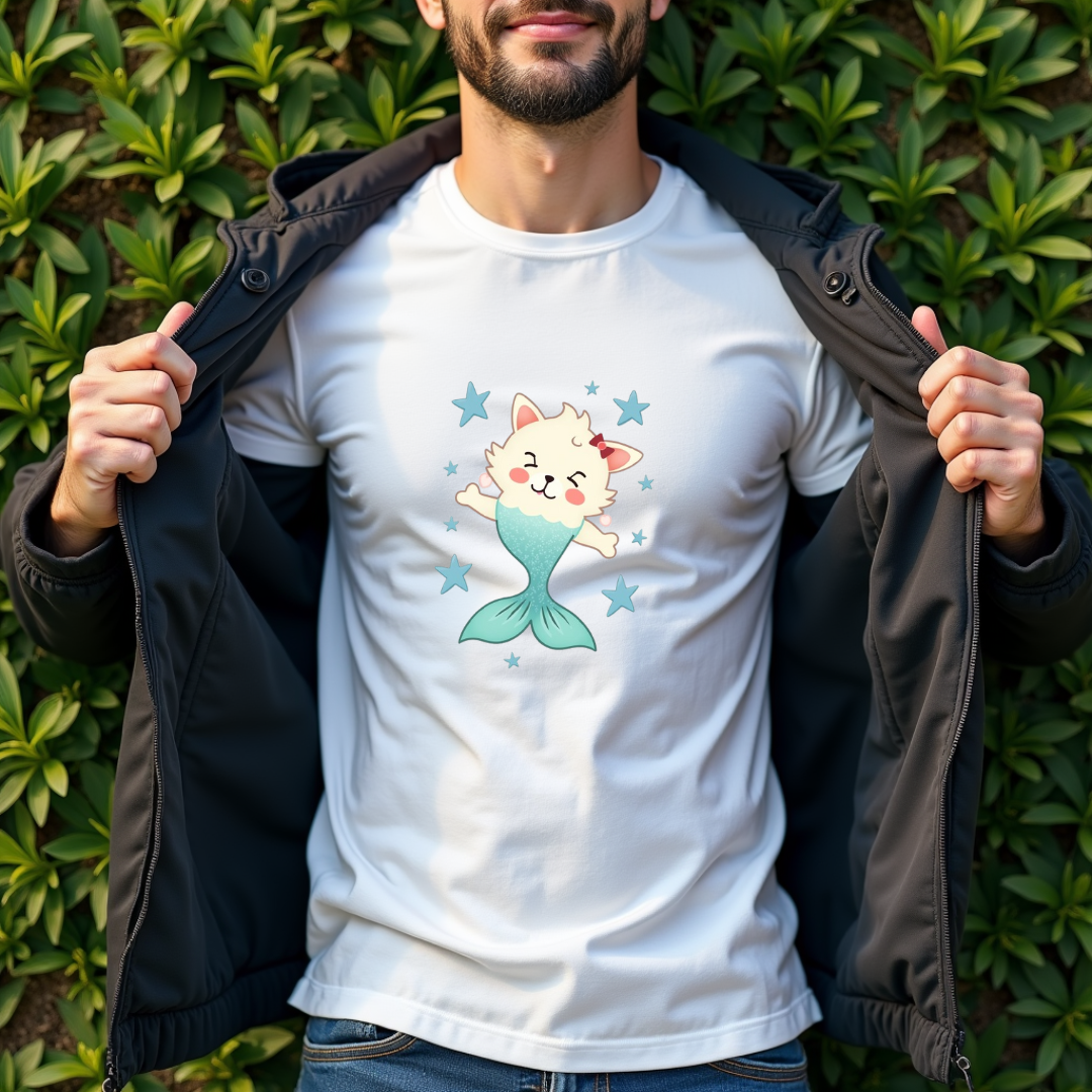 Dog Mermaid Softstyle T-Shirt