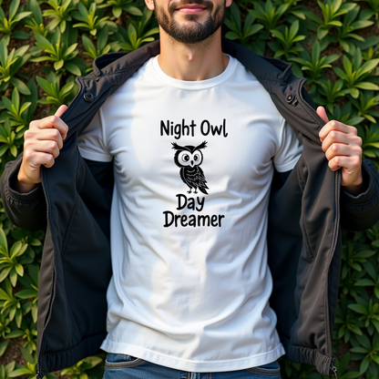 Night Owl Graphic Softstyle T-Shirt