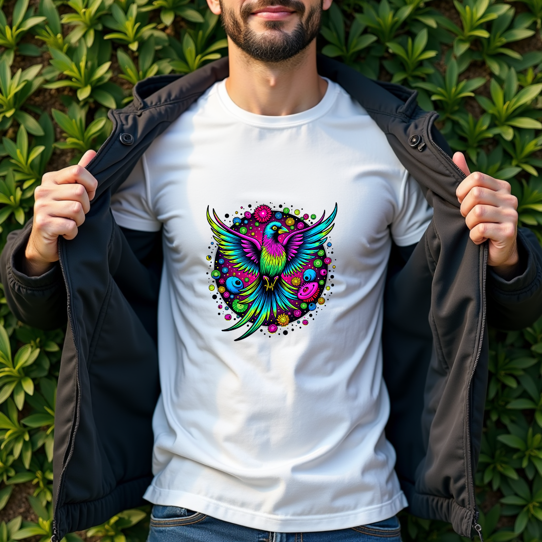 Psyched Bird Softstyle T-Shirt – Birds Lover's