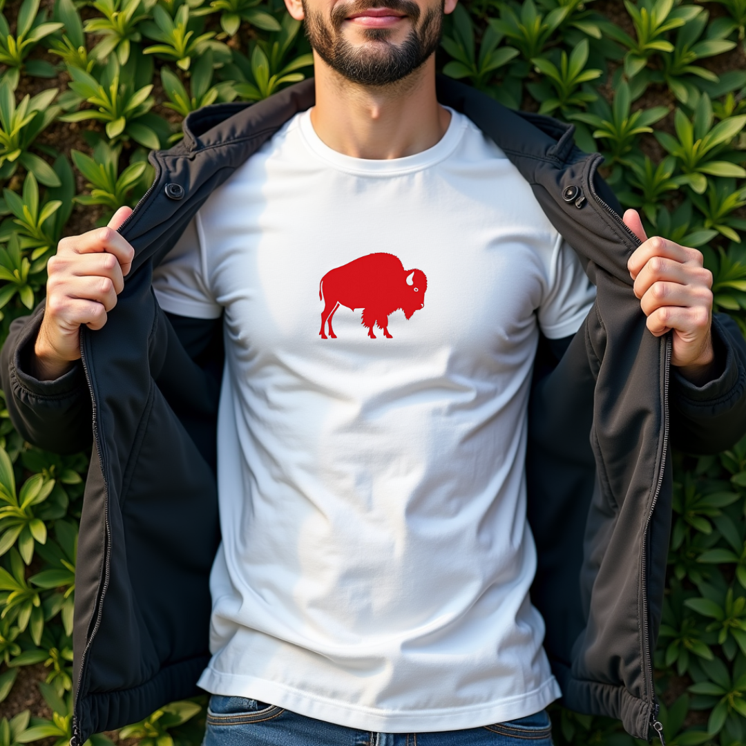 Bold Bison Graphic Softstyle T-Shirt