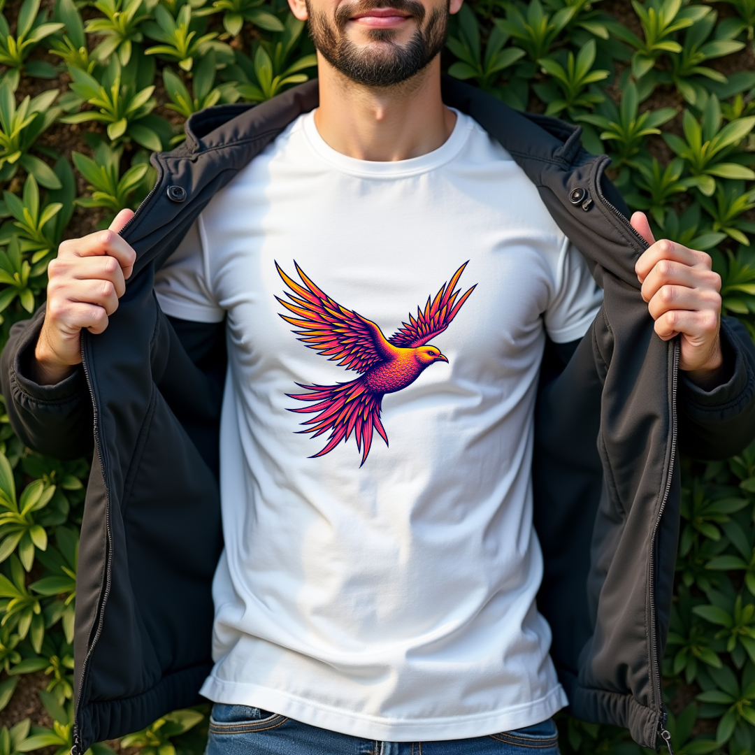 Bird in flight Softstyle T-Shirt – Birds Lover's