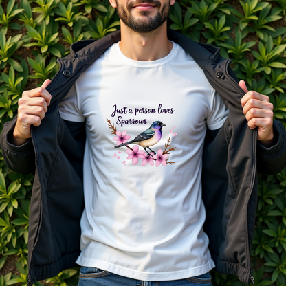 Sparrow Bliss Softstyle T-Shirt – Birds Lover's